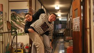 Fuku-chan of FukuFuku Flats's poster