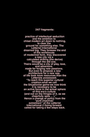 24/7 fragments's poster