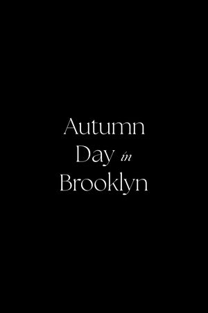 Autumn Day in Brooklyn's poster