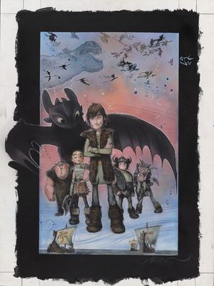 How to Train Your Dragon's poster