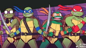 Teenage Mutant Ninja Turtles: Mutant Mayhem's poster