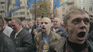 Ukraine: Masks of the Revolution's poster