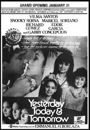 Yesterday, Today and Tomorrow's poster