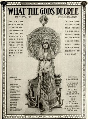 What the Gods Decree's poster