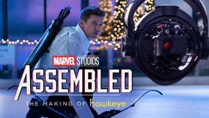 Marvel Studios Assembled: The Making of Hawkeye's poster
