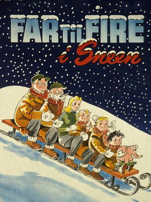 Far til fire i sneen's poster