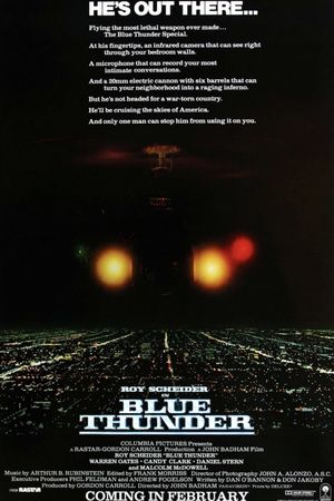 Blue Thunder's poster