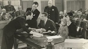 On Trial's poster