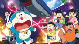 Eiga Doraemon Nobita no Ritoru Sutâ Wôzu 2021's poster