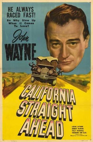 California Straight Ahead!'s poster