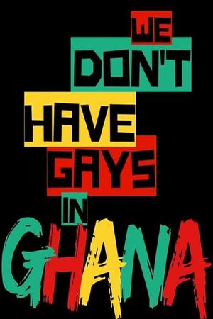 We Don't Have Gays in Ghana's poster