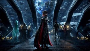 Harlock: Space Pirate's poster