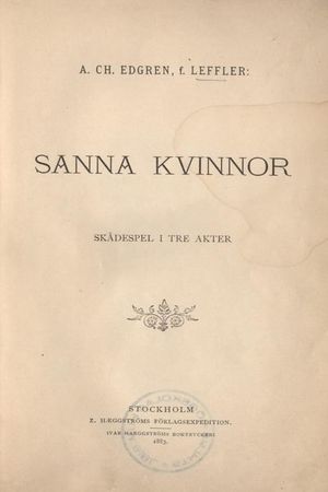 Sanna kvinnor's poster