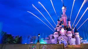 Disney Illuminations Firework Show Disneyland Paris's poster