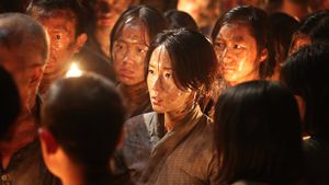 The Battleship Island's poster