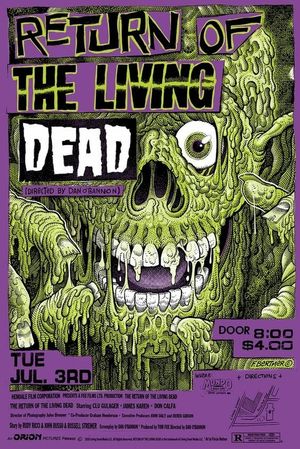 The Return of the Living Dead's poster