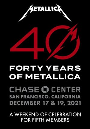 Metallica: 40th Anniversary - Live at Chase Center (Night 1)'s poster