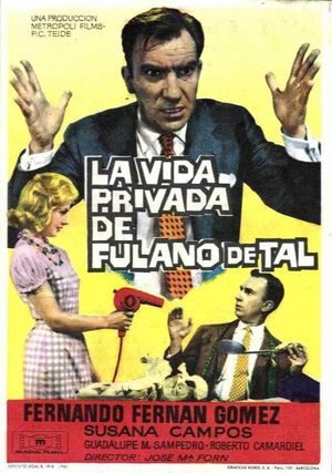 La vida privada de Fulano de Tal's poster