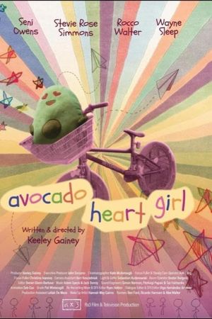 Avocado Heart Girl's poster