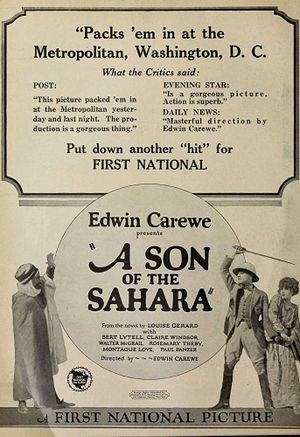 A Son of the Sahara's poster