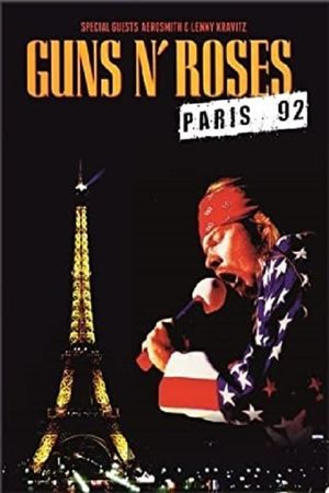 Guns N' Roses - Live in Paris's poster
