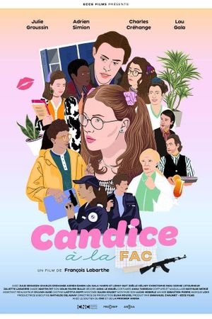 Candice à la fac's poster