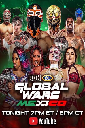 ROH/CMLL Global Wars Mexico's poster