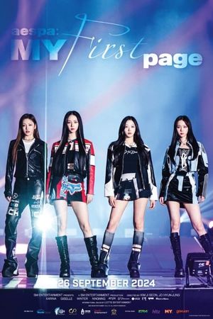 aespa: MY First page's poster