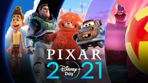 Pixar 2021 Disney+ Day Special's poster