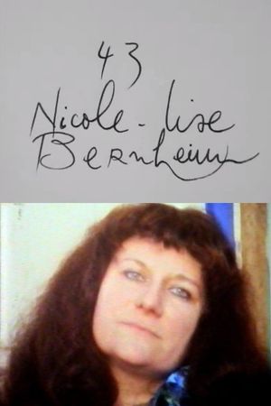 Cinématon n°43 : Nicole-Lise Bernheim's poster