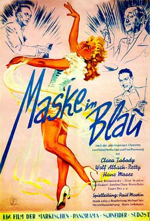 Maske in Blau's poster image