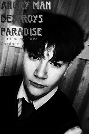 Angry Man Destroys Paradise's poster