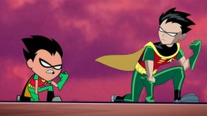 Teen Titans Go! vs. Teen Titans's poster