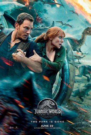Jurassic World: Fallen Kingdom's poster