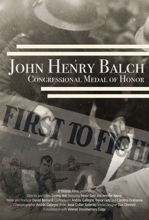 John Henry Balch:  Congressional Medal of Honor's poster