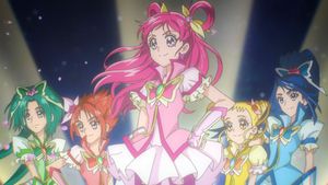 Healin' Good Pretty Cure: Yume no Machi de Kyun! tto GoGo! Daihenshin!!'s poster