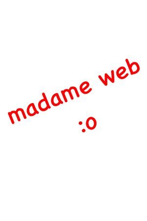 Madame Web's poster