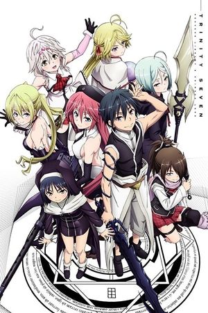Trinity Seven The Movie 2: Heavens Library & Crimson Lord's poster