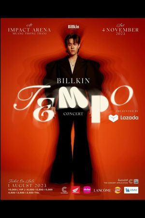 Billkin Tempo Concert Presented by Lazada's poster