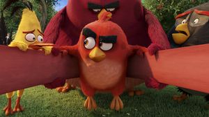 The Angry Birds Movie's poster