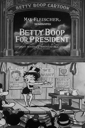 Betty Boop for President's poster