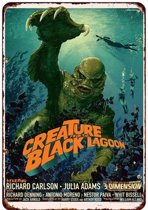 Creature from the Black Lagoon's poster