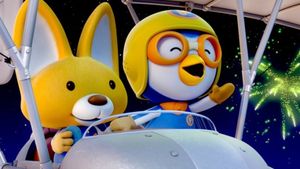 The Little Penguin Pororo's Racing Adventure's poster