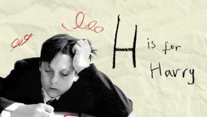 H Is for Harry's poster