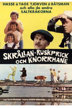 Skrållan, Ruskprick och Knorrhane's poster