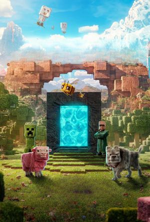 A Minecraft Movie's poster