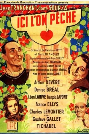 Ici l'on pêche's poster
