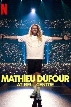 Mathieu Dufour at Bell Centre's poster