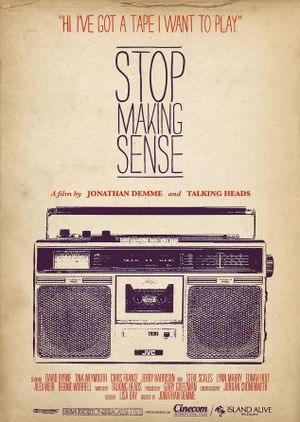 Stop Making Sense's poster