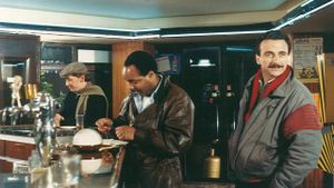 Guys in the Cafe's poster